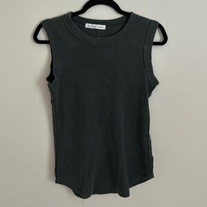 rae made waffle knit tank